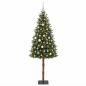 Preview: Künstlicher Weihnachtsbaum mit Kugel 180 cm 300 LEDs