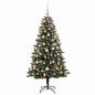 Preview: Künstlicher Weihnachtsbaum mit Kugel 180 cm 300 LEDs