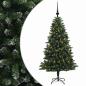 Preview: Künstlicher Weihnachtsbaum mit Kugel 120 cm 150 LEDs