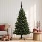 Preview: Künstlicher Weihnachtsbaum mit Kugel 120 cm 150 LEDs