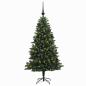 Preview: Künstlicher Weihnachtsbaum mit Kugel 120 cm 150 LEDs