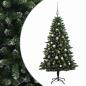 Preview: Künstlicher Weihnachtsbaum mit Kugel 150 cm 150 LEDs