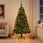 Preview: ARDEBO.de - Künstlicher Weihnachtsbaum mit Kugel 180 cm 300 LEDs