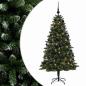 Preview: Künstlicher Weihnachtsbaum mit Kugel 180 cm 300 LEDs