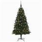Preview: Künstlicher Weihnachtsbaum mit Kugel 180 cm 300 LEDs