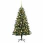 Preview: Künstlicher Weihnachtsbaum mit Kugel 210 cm 300 LEDs