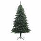 Preview: Künstlicher Weihnachtsbaum mit Kugel 210 cm 300 LEDs