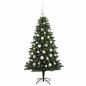 Preview: Künstlicher Weihnachtsbaum mit Kugel 120 cm 150 LEDs