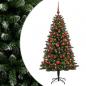 Preview: Künstlicher Weihnachtsbaum mit Kugel 210 cm 300 LEDs