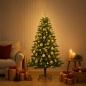 Preview: ARDEBO.de - Künstlicher Weihnachtsbaum mit Kugel 120 cm 150 LEDs
