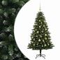 Preview: Künstlicher Weihnachtsbaum mit Kugel 120 cm 150 LEDs