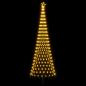 Preview: LED-Weihnachtsbaum EKENAS 400 cm 450 LEDs Warmes Weiß Eisen