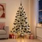 Preview: ARDEBO.de - Künstlicher Weihnachtsbaum mit Weihnachtskugel 240 cm 300 LEDs