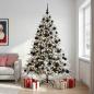Preview: Künstlicher Weihnachtsbaum mit Weihnachtskugel 240 cm 300 LEDs