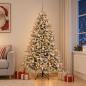 Preview: Künstlicher Weihnachtsbaum mit Weihnachtskugel 240 cm 300 LEDs