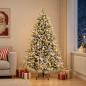 Preview: Künstlicher Weihnachtsbaum mit Weihnachtskugel 180 cm 300 LEDs