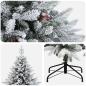 Preview: Künstlicher klappbarer Weihnachtsbaum 240 cm PVC und Metall