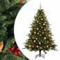 Preview: Künstlicher Weihnachtsbaum mit Weihnachtskugel 240 cm 300 LEDs
