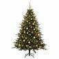 Preview: Künstlicher Weihnachtsbaum mit Weihnachtskugel 240 cm 300 LEDs