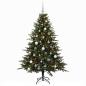 Preview: Künstlicher Weihnachtsbaum mit Weihnachtskugel 150 cm 150 LEDs
