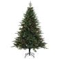 Preview: Künstlicher Weihnachtsbaum mit Weihnachtskugel 180 cm 300 LEDs