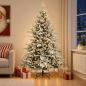 Preview: ARDEBO.de - Künstlicher klappbarer Weihnachtsbaum 240 cm 300 LEDs