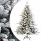 Preview: Künstlicher klappbarer Weihnachtsbaum 240 cm 300 LEDs