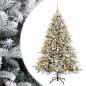 Preview: Künstlicher Weihnachtsbaum mit Weihnachtskugel 210 cm 300 LEDs