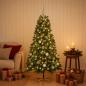 Preview: Künstlicher Weihnachtsbaum mit Weihnachtskugel 120 cm 150 LEDs