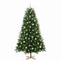 Preview: Künstlicher Weihnachtsbaum mit Weihnachtskugel 240 cm 300 LEDs