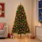 Preview: ARDEBO.de - Künstlicher Weihnachtsbaum mit Weihnachtskugel 240 cm 300 LEDs