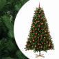 Preview: Künstlicher Weihnachtsbaum mit Weihnachtskugel 240 cm 300 LEDs