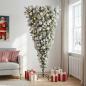 Preview: ARDEBO.de - Künstlicher Weihnachtsbaum mit Weihnachtskugeln 180 cm 300 LEDs