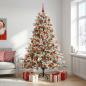 Preview: ARDEBO.de - Künstlicher Weihnachtsbaum mit Weihnachtskugel 210 cm 300 LEDs