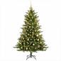 Preview: Künstlicher Weihnachtsbaum mit Kugel 210 cm 300 LEDs