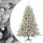 Preview: Künstlicher Weihnachtsbaum mit Weihnachtskugel 180 cm 300 LEDs