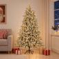Preview: ARDEBO.de - Künstlicher Weihnachtsbaum mit Kugel 240 cm 300 LEDs