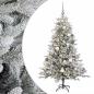 Preview: Künstlicher Weihnachtsbaum mit Kugel 120 cm 150 LEDs