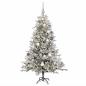 Preview: Künstlicher Weihnachtsbaum mit Kugel 120 cm 150 LEDs