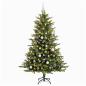 Preview: Künstlicher Weihnachtsbaum mit Weihnachtskugel 240 cm 300 LEDs