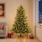 Preview: Künstlicher Weihnachtsbaum mit Weihnachtskugel 210 cm 300 LEDs
