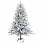 Preview: Künstlicher Weihnachtsbaum mit Weihnachtskugel 240 cm 300 LEDs