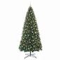 Preview: Künstlicher Weihnachtsbaum mit Klappsystem und Weihnachtskugeln
