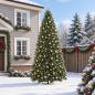 Preview: ARDEBO.de - Künstlicher Weihnachtsbaum mit Klappsystem und Weihnachtskugeln