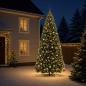 Preview: Künstlicher Weihnachtsbaum mit Klappsystem und Weihnachtskugeln