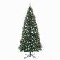 Preview: Künstlicher Weihnachtsbaum mit Klappsystem und Weihnachtskugeln