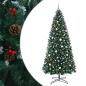 Preview: Künstlicher Weihnachtsbaum mit Klappsystem und Kugeln 500 cm