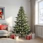 Preview: ARDEBO.de - Künstlicher Weihnachtsbaum mit Weihnachtskugel 240 cm 300 LEDs