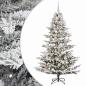 Preview: Künstlicher Weihnachtsbaum mit Weihnachtskugel 240 cm 300 LEDs