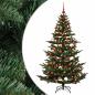 Preview: Künstlicher Weihnachtsbaum mit Weihnachtskugel 240 cm 300 LEDs